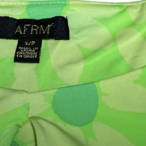 AFRM Green Floral Maxi Dress - Picture 4 of 10